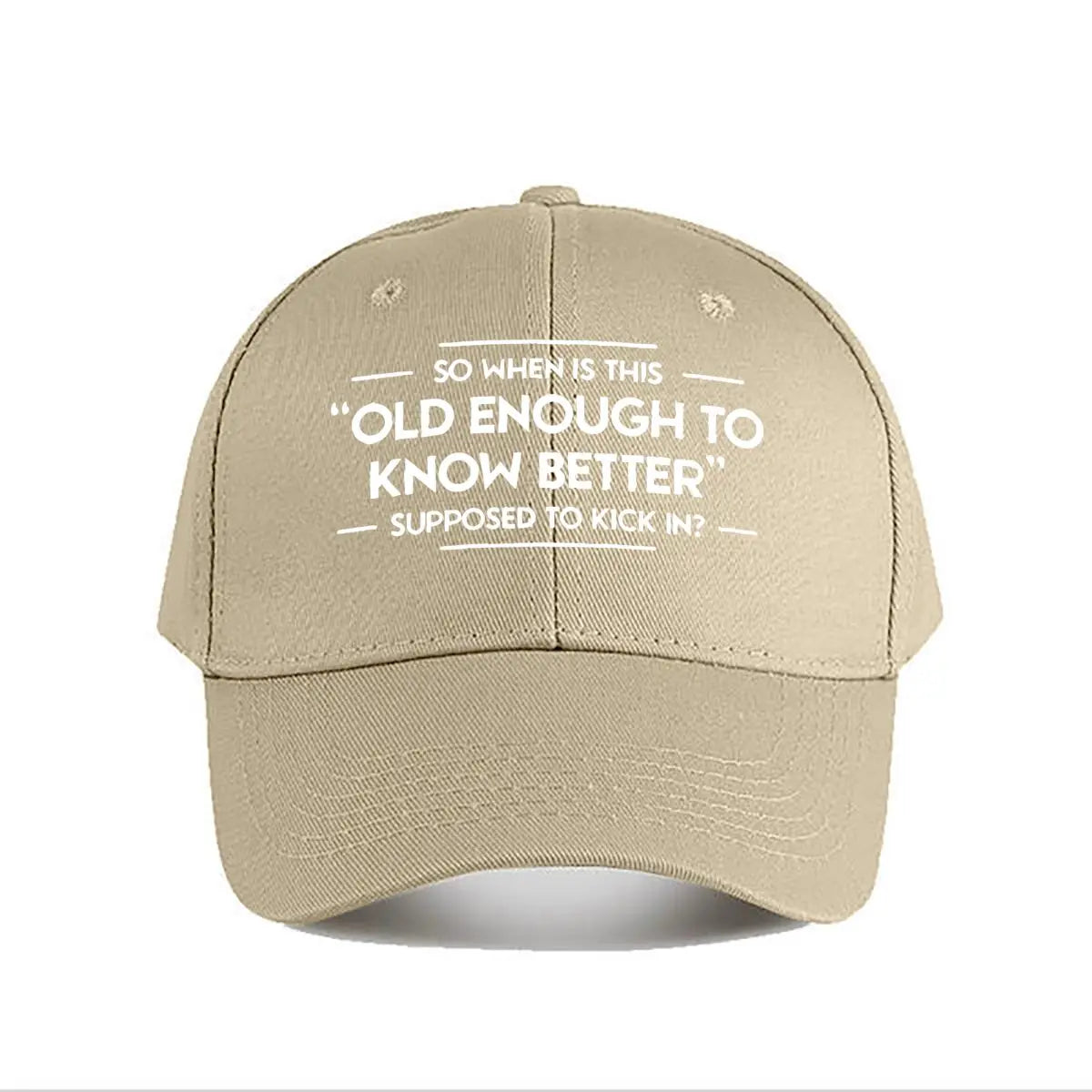 Funny Quote Snapback Baseball Cap