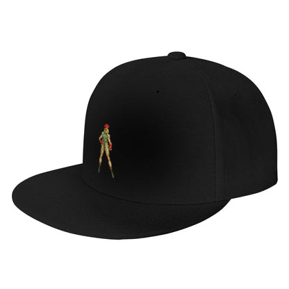 Fashion Cammy Street Fighter Pixel Snapback Cap