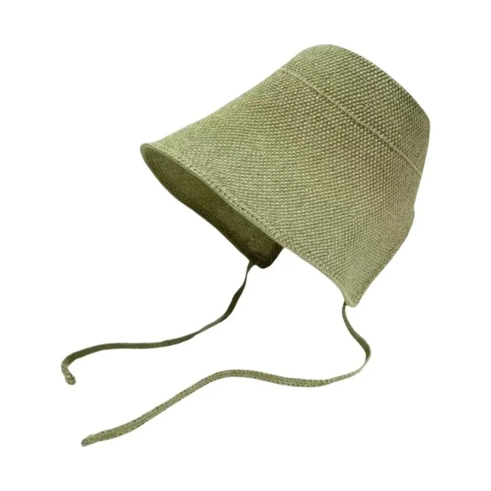 Big Wide Brim Linen Sun Hat