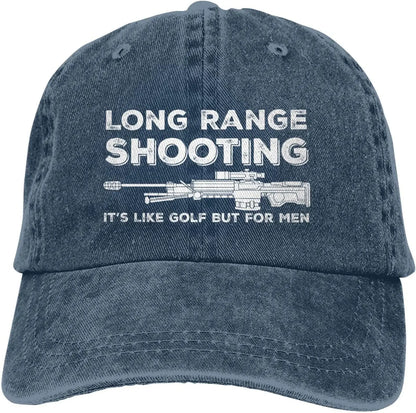 Funny Shooting Golf Quote Baseball Cap