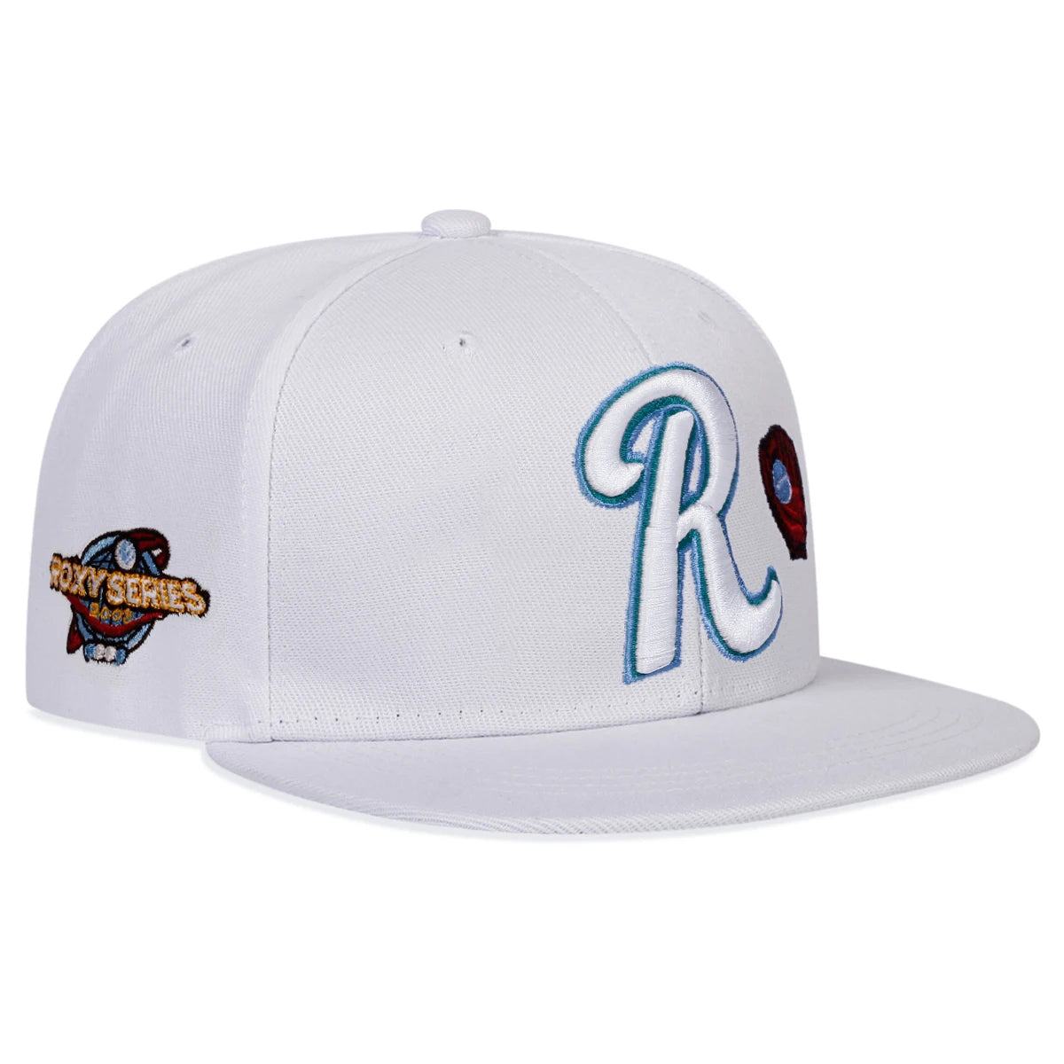 R Letter Embroidery Outdoor Snapback Cap