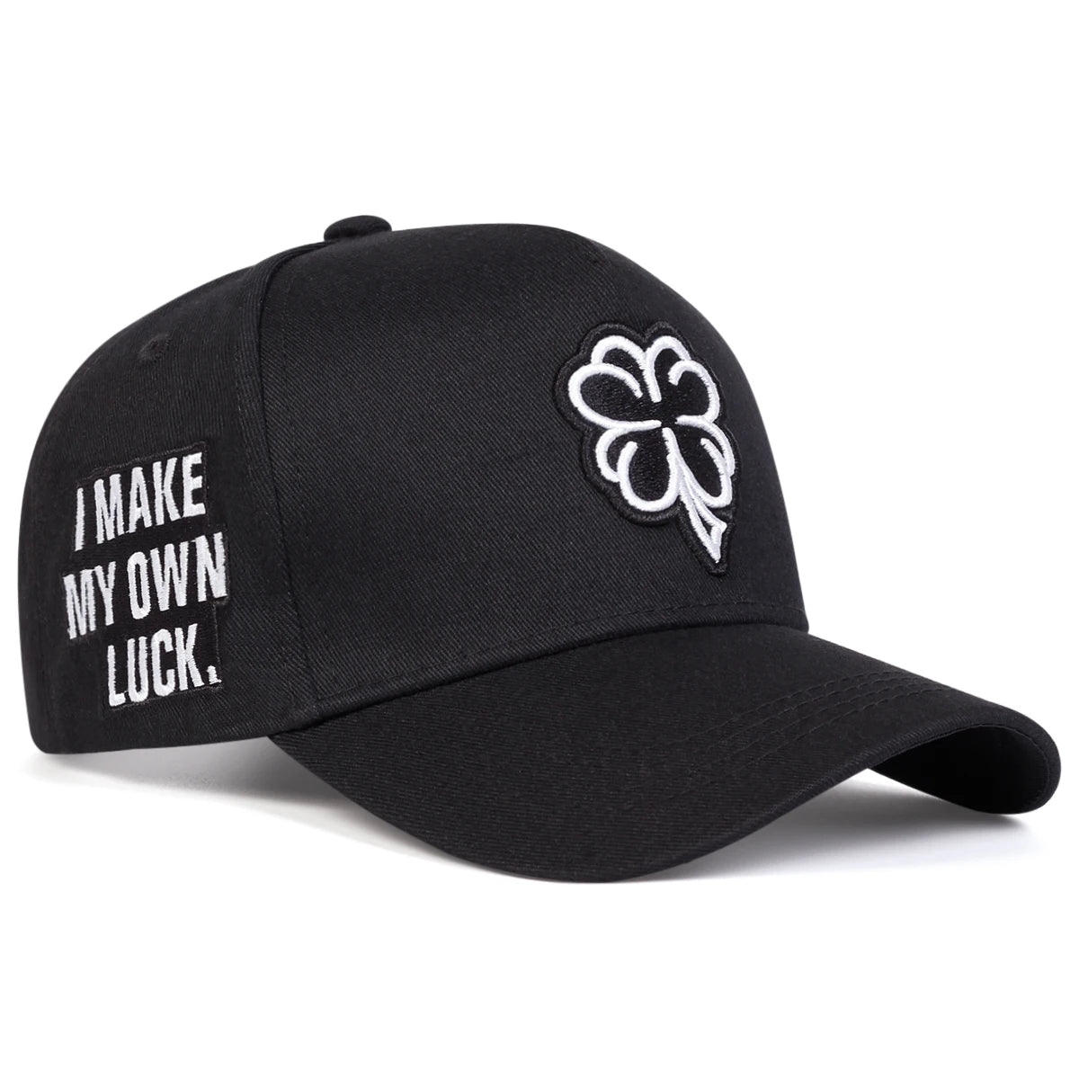 Clover Embroidery Mesh Outdoor Baseball Cap