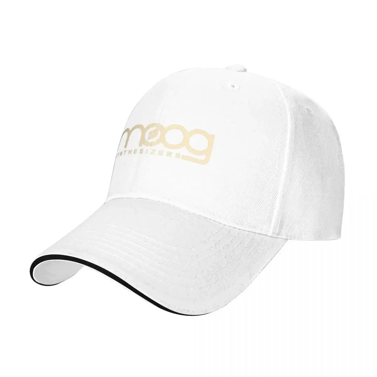 Y2K Golden Moog Synthesizer Baseball Cap