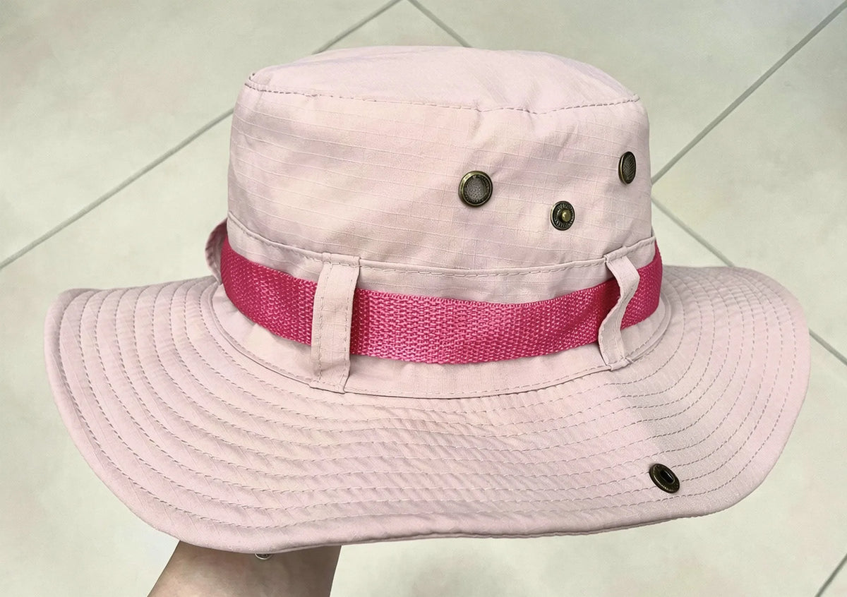 Reversible Foldable Wide Brim Fishing Bucket Hat