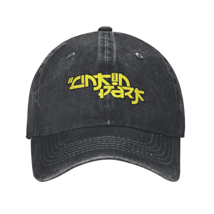 Logo Music Band Denim Baseball Cap