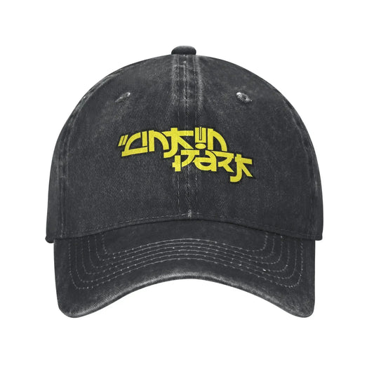 Logo Music Band Denim Baseball Cap