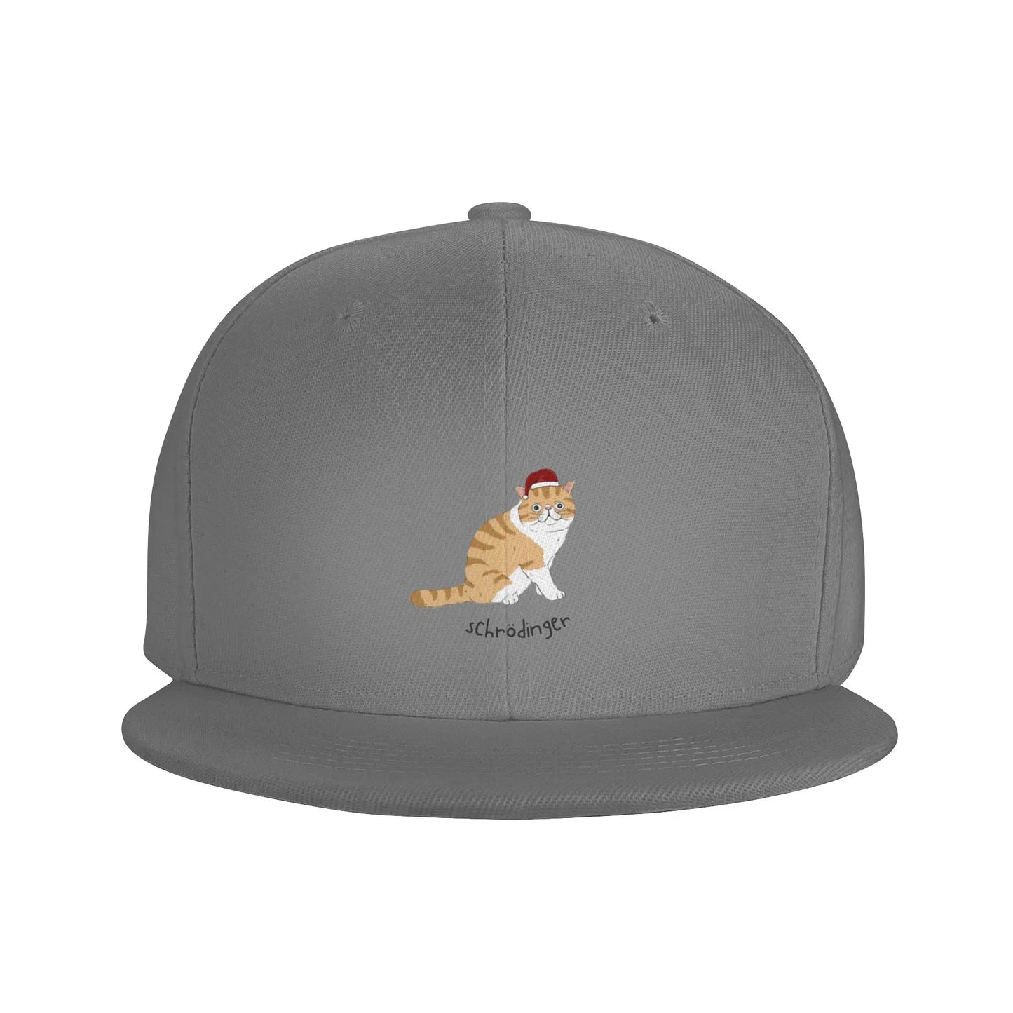 Schrodinger Christmas Cat Snapback Cap
