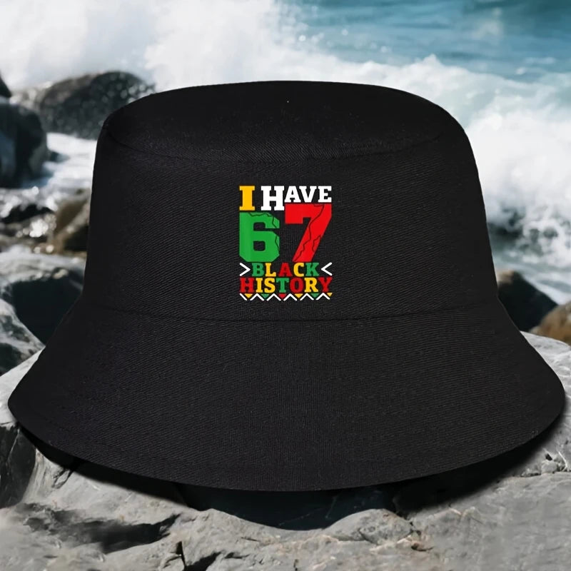 African American Pride Black History Month Bucket Hat