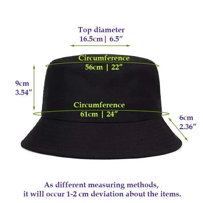 Minimalist Sea Turtle Wave Bucket Hat