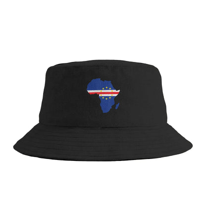Flag Of Cabo Verde Bucket Hat Hip Hop