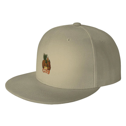 My City Pineapple Snapback Cap