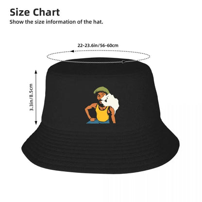 Perry Streetwear Luxury Oversized Bucket Hat
