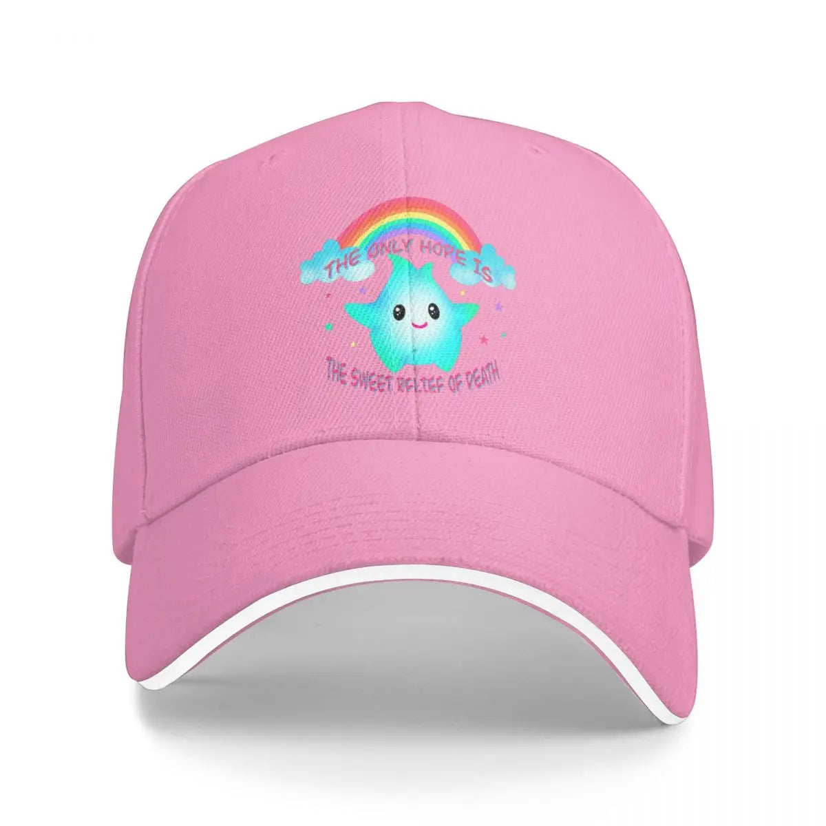 Lumalee Anime Cute Rainbow Customized Sport Baseball Cap