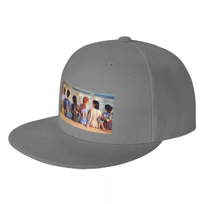 2026 Girl Friends Black Sun Baseball Snapback Cap