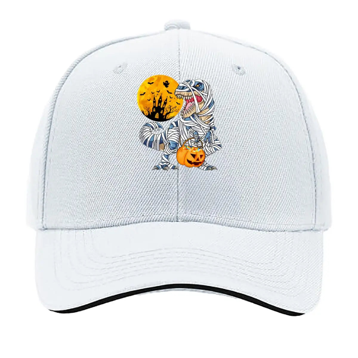 Halloween Haunted Castle Baseball Cap