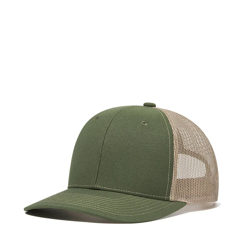 High Quality Mesh Baseball Cap Women Men Summer Cotton Breathable Sunhat