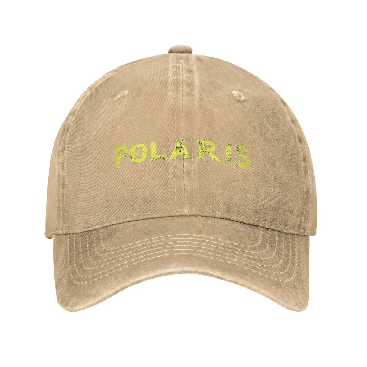 Polaris Logo Casual Denim Baseball Cap Hat