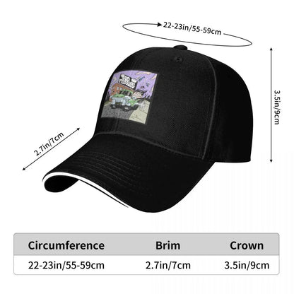 No Pressure Vintage Graphic Baseball Cap