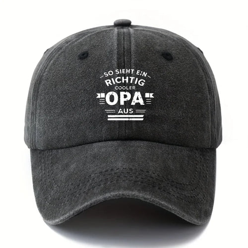 Cool Grandpa Vintage Baseball Cap