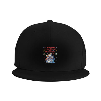 All Hearts Come Home Christmas Snapback Cap