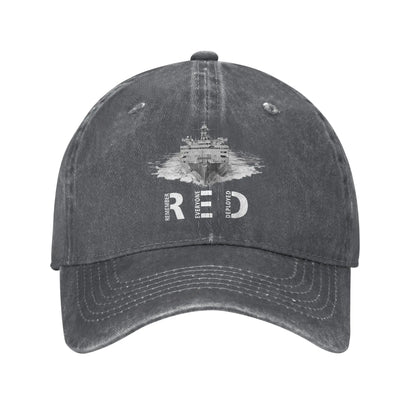 RED Friday Military Baseball Cap