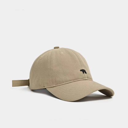 Summer Versatile Polar Bear Embroidered Baseball Cap