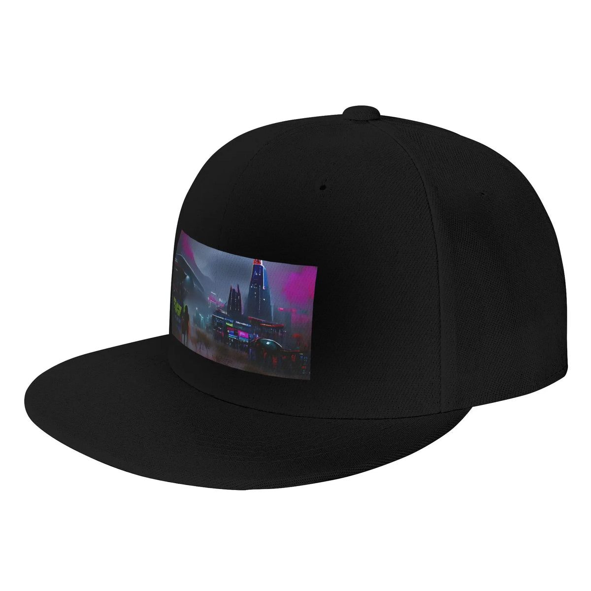 Post Apocalyptic City Snapback Cap