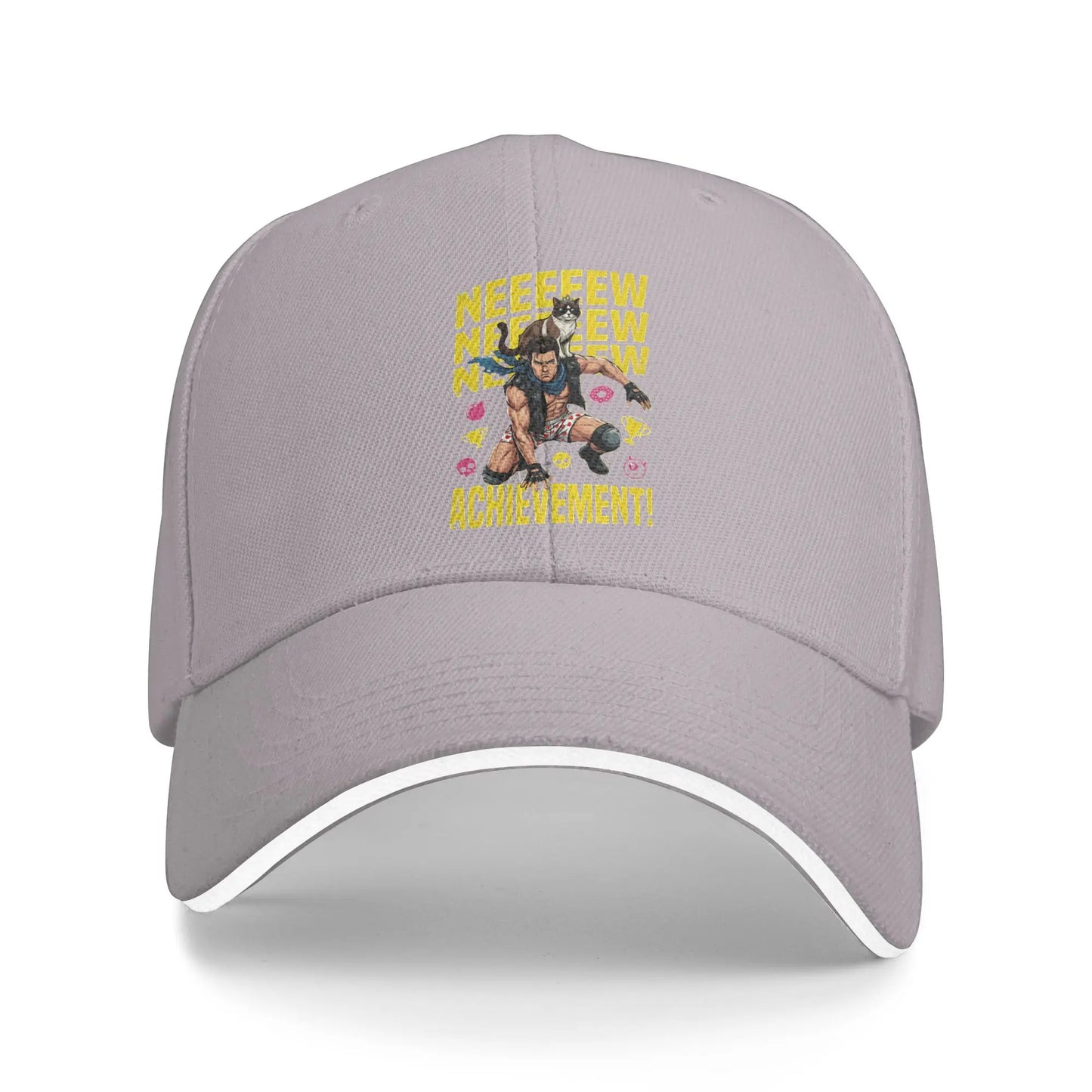 New Achievement Donut And Carl Dungeon Crawler Baseball Cap