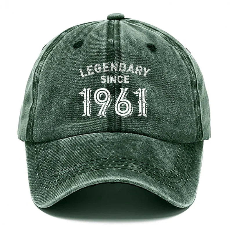Vintage 1961 Printed Baseball Cap