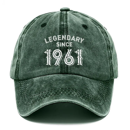 Vintage 1961 Printed Baseball Cap