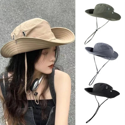 Adjustable Waterproof UV Protection Summer Bucket Hat