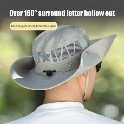 Breathable Mesh UV Protection Fishing Bucket Hat