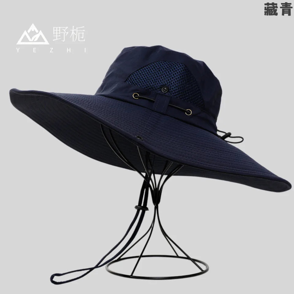 Foldable Oxford Fabric Waterproof UV Protection Bucket Hat