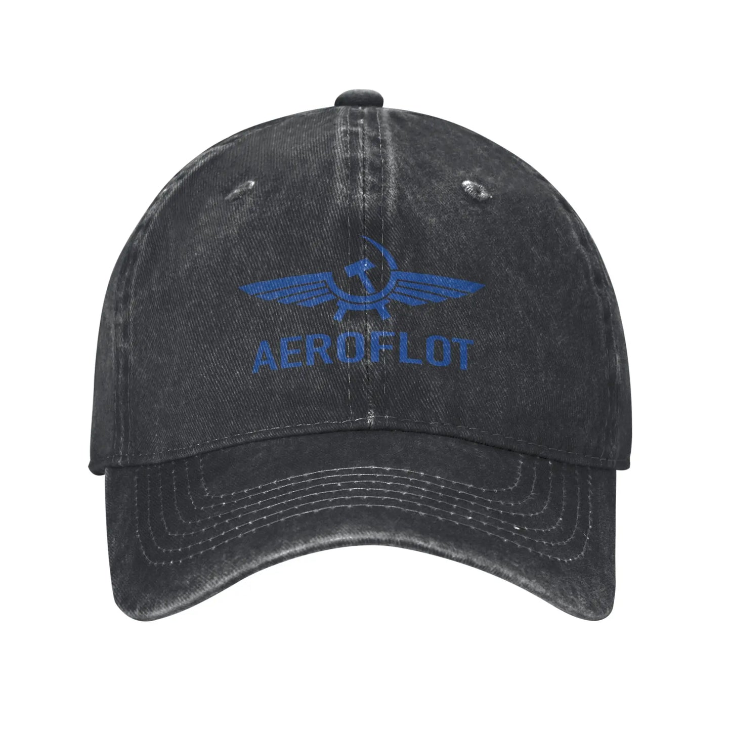 Aeroflot Washed Baseball Cap