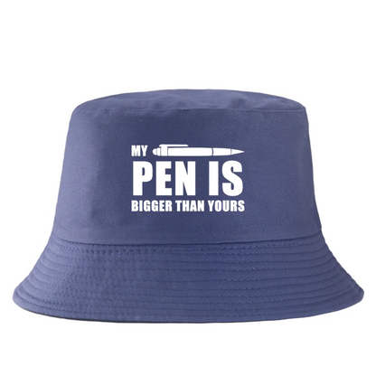 Funny Slogan Cotton Party Bucket Hat Unisex