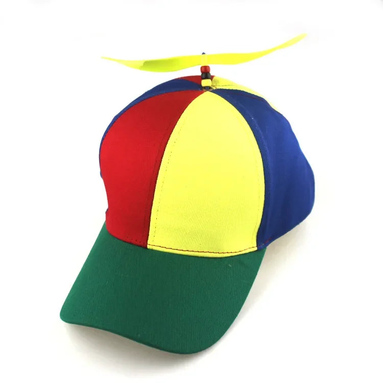 Fashion Colorful Bamboo Dragonfly Patchwork Baseball Cap Adult Size 52-61Cm