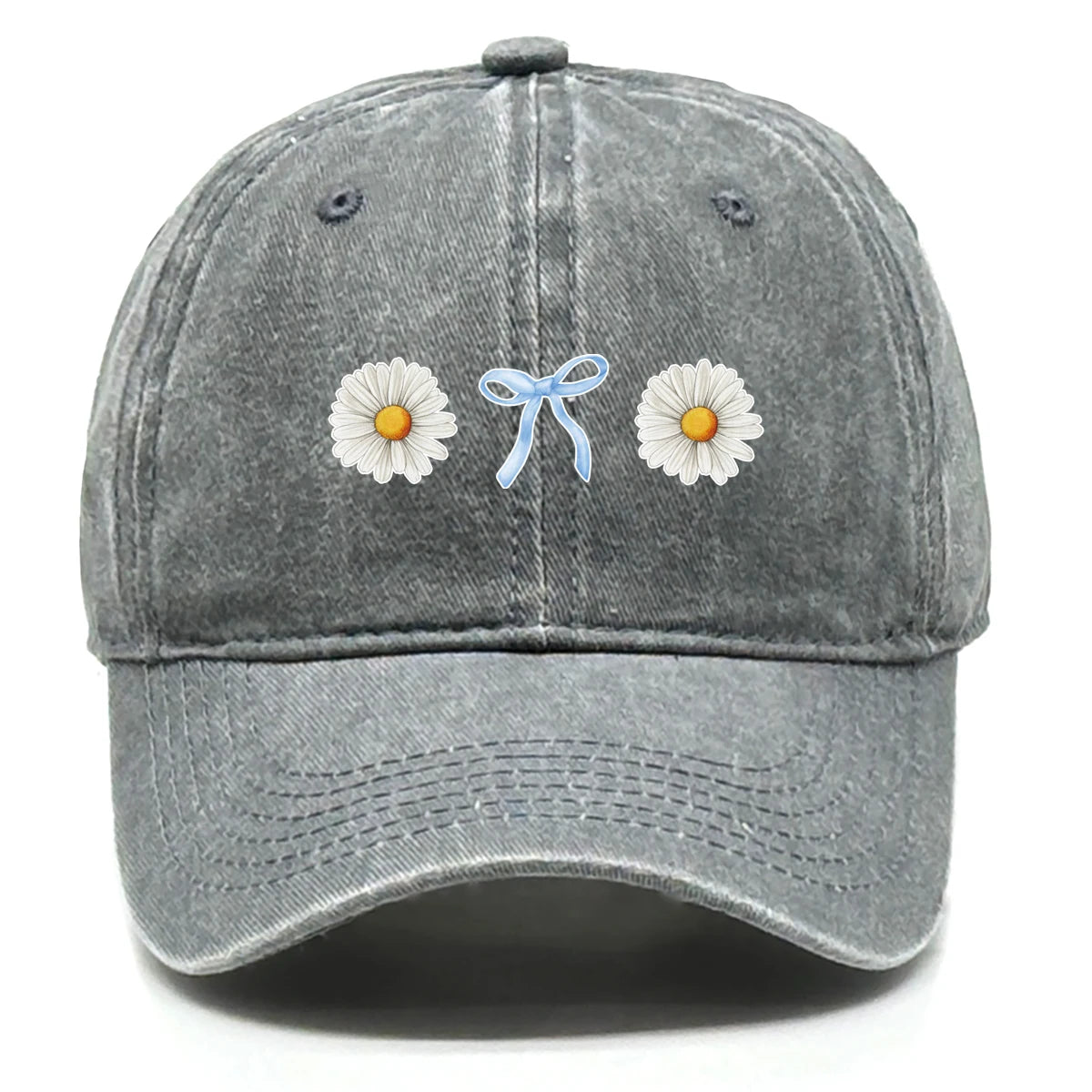 Adjustable Summer Cap For Women Men Flower Baseball Cap