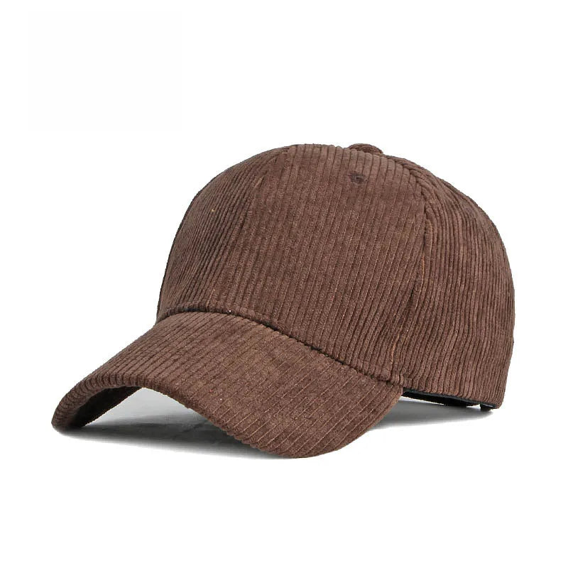Fashion False Suede Baseball Caps For Men Women Autumn Winter Solid Retro Snapback Hip Hop Hat Unisex Street Adjustable Sun Caps