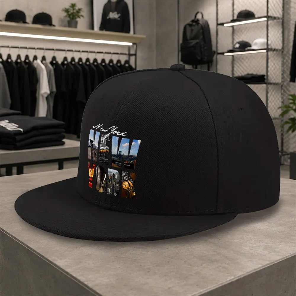New York City Scenery Casual Snapback Cap