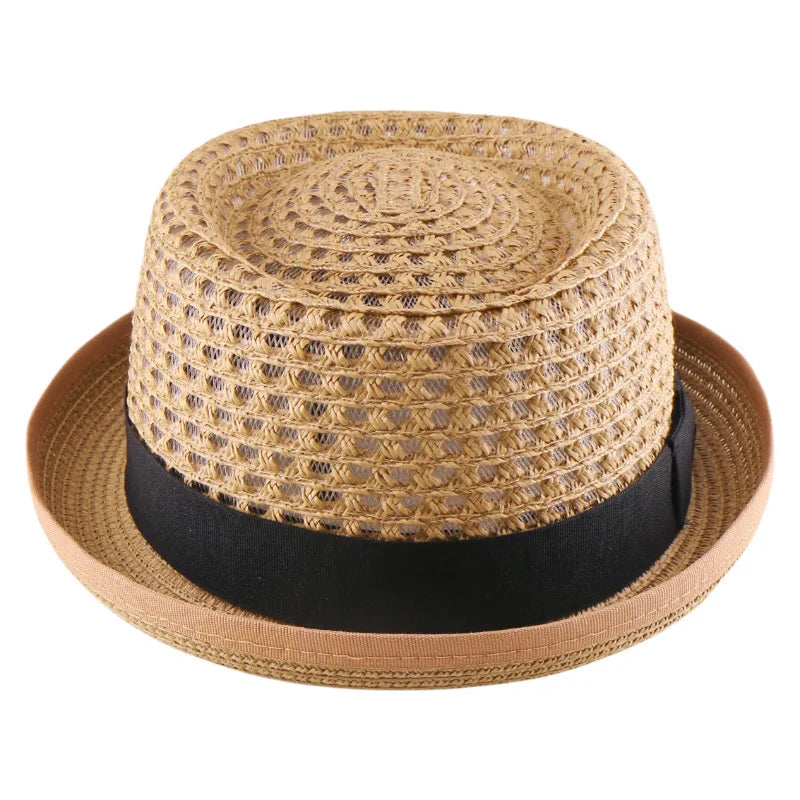 Man Summer Straw Hat Depot Unisex Lightweight Classic Size 58-60cm