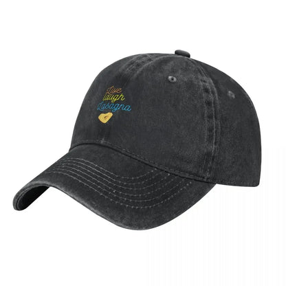 Live Laugh Lasagna Italian Kitchen Baseball Cap
