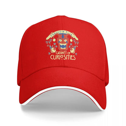 Baseball Caps Cabinet Of Curiosities Fashion Casual