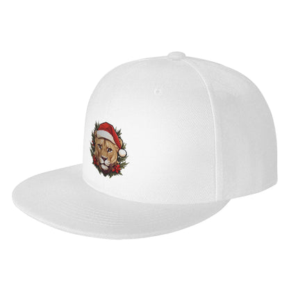 Christmas Lioness Santa Snapback Cap