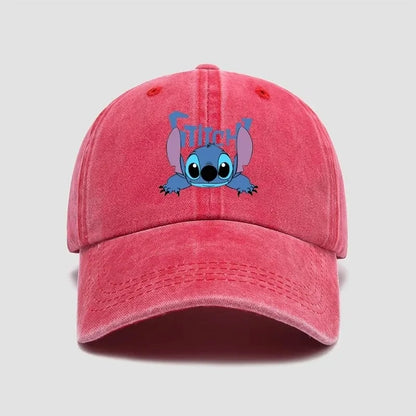 Stitch Kawaii Anime Snapback Baseball Cap
