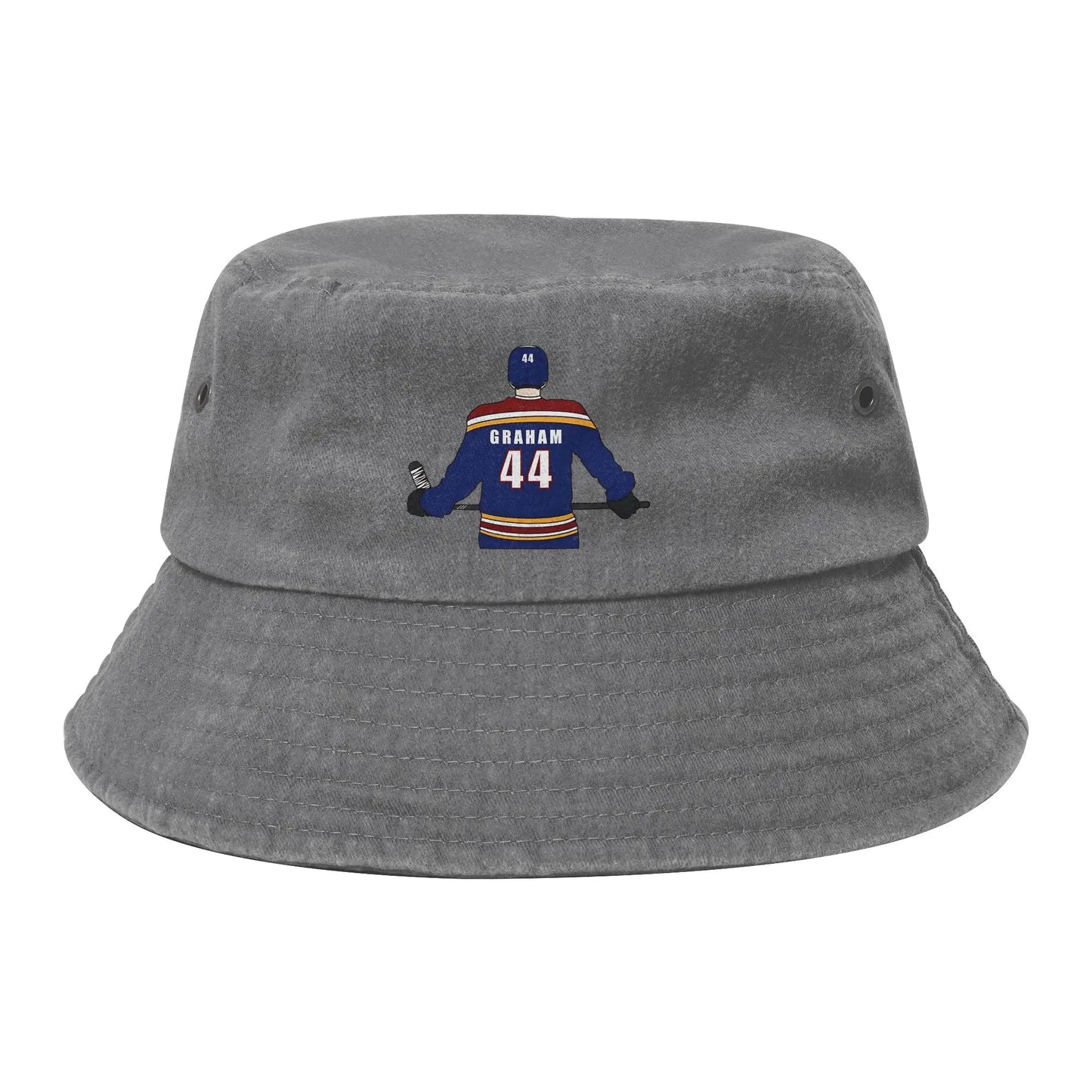 Unisex Distressed Washed Bucket Hat