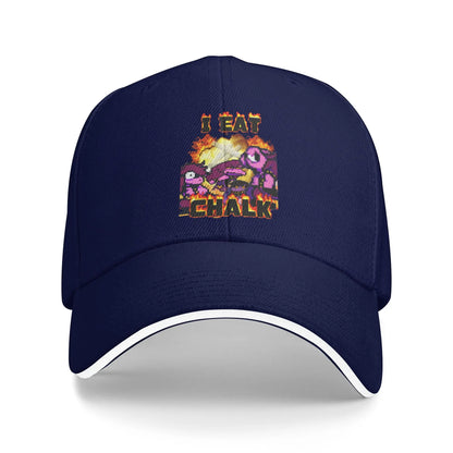 Deltarune I Eat Chalk Casual Snapback Baseball Cap