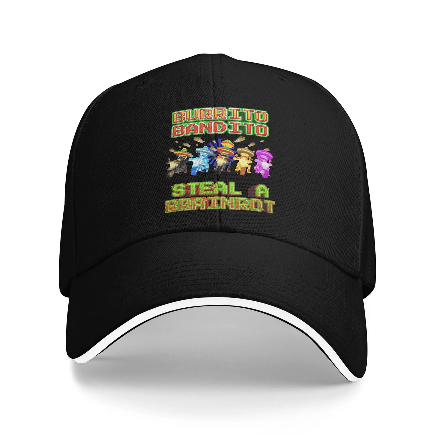 Bruh Ketupat Kepat Funny Brainrot Steal Baseball Caps