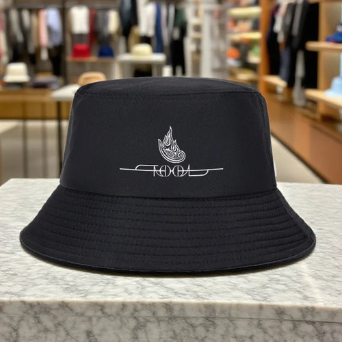 Flame Eye Pattern Foldable Bucket Hat