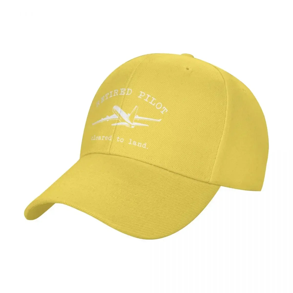Retired Pilot Aviation Baseball Cap