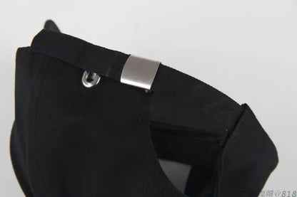 Fashion Cotton Baseball Cap Creative Piercing Ring Hip Hop Caps